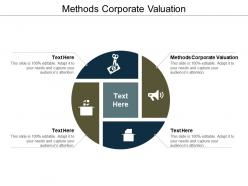 Methods corporate valuation ppt powerpoint presentation styles deck cpb