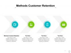 Methods customer retention ppt powerpoint presentation layouts layout cpb
