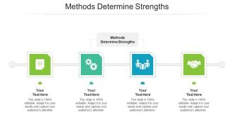 Methods determine strengths ppt powerpoint presentation styles graphics design cpb