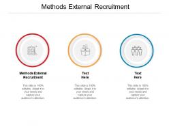 Methods external recruitment ppt powerpoint presentation portfolio example file cpb