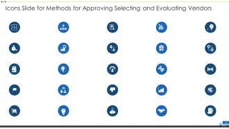Methods For Approving Selecting And Evaluating Vendors Dk Md Powerpoint Presentation Slides