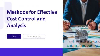 Methods For Effective Cost Control And Analysis PPT PowerPoint AT