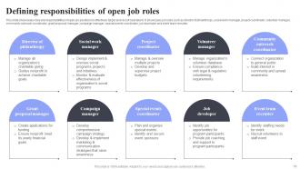 Methods For Job Opening Promotion In Nonprofits Strategy CD V Professional Content Ready