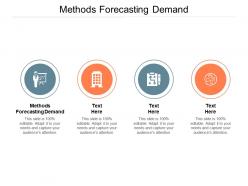 Methods forecasting demand ppt powerpoint presentation layouts samples cpb