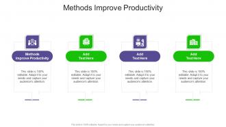 Methods Improve Productivity In Powerpoint And Google Slides Cpb