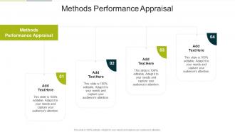 Methods Performance Appraisal In Powerpoint And Google Slides Cpb
