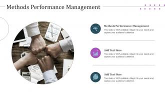 Methods Performance Management In Powerpoint And Google Slides Cpb