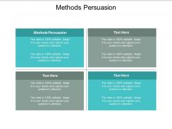 Methods persuasion ppt slides designs cpb