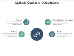 Methods qualitative data analysis ppt powerpoint presentation gallery cpb