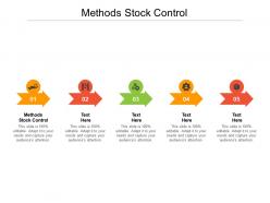 Methods stock control ppt powerpoint presentation summary tutorials cpb