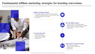 Methods To Boost Buyer Fundamental Affiliate Marketing Strategies For Boosting Conversions