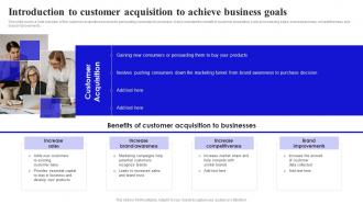 Methods To Boost Buyer Introduction To Customer Acquisition To Achieve Business Goals