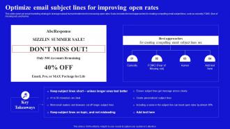 Methods To Boost Buyer Optimize Email Subject Lines For Improving Open Rates