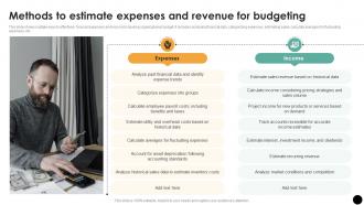 Methods To Estimate Expenses And Revenue For Budgeting Process For Financial Wellness Fin SS