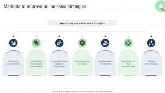 Methods To Improve Online Sales Improvement Strategies For Ecommerce Website