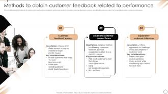 Methods To Obtain Customer Feedback Related To Redesign Of Core Business Processes