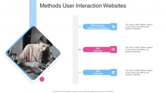 Methods User Interaction Websites In Powerpoint And Google Slides Cpb
