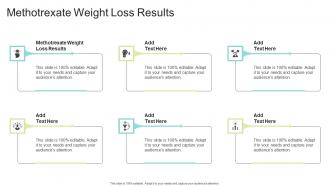 Methotrexate Weight Loss Results In Powerpoint And Google Slides Cpb