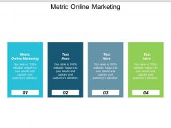 Metric online marketing ppt powerpoint presentation ideas slide portrait cpb