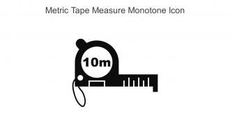 Metric Tape Measure Monotone Icon In Powerpoint Pptx Png And Editable Eps Format