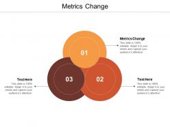 Metrics change ppt powerpoint presentation visual aids gallery cpb