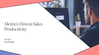 Metrics Driven Sales Productivity PPT Slides AT
