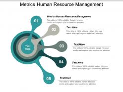 Metrics human resource management ppt powerpoint presentation inspiration example cpb