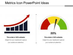 Metrics icon powerpoint ideas