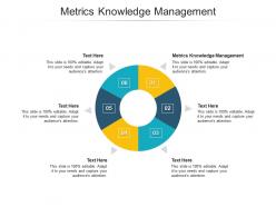 Metrics knowledge management ppt powerpoint presentation model summary cpb