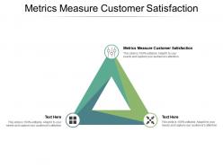 Metrics measure customer satisfaction ppt powerpoint presentation guide cpb