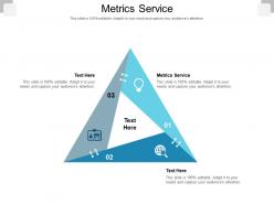 Metrics service ppt powerpoint presentation portfolio graphics cpb
