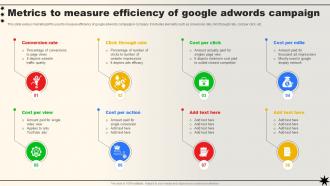Metrics To Measure Efficiency Of Google Adwords Campaign
