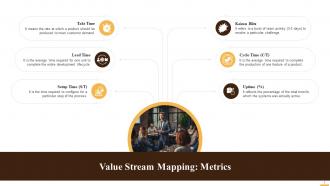Metrics Used In Value Stream Mapping Training Ppt
