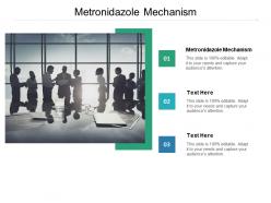 Metronidazole mechanism ppt powerpoint presentation show structure cpb