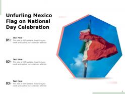 Mexico flag reflection centre through displayed monument