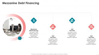 Mezzanine Debt Financing In Powerpoint And Google Slides Cpb