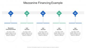 Mezzanine Financing Example In Powerpoint And Google Slides Cpb
