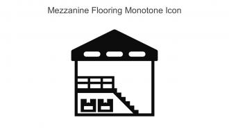 Mezzanine Flooring Monotone Icon In Powerpoint Pptx Png And Editable Eps Format