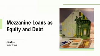 Mezzanine Loans As Equity And Debt PPT PowerPoint ACP