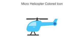 Micro Helicopter Colored Icon In Powerpoint Pptx Png And Editable Eps Format