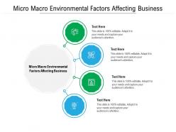 Micro macro environmental factors affecting business ppt powerpoint presentation styles aids cpb