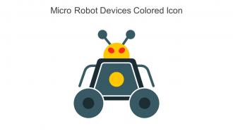 Micro Robot Devices Colored Icon In Powerpoint Pptx Png And Editable Eps Format