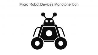 Micro Robot Devices Monotone Icon In Powerpoint Pptx Png And Editable Eps Format