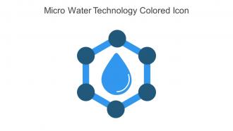 Micro Water Technology Colored Icon In Powerpoint Pptx Png And Editable Eps Format