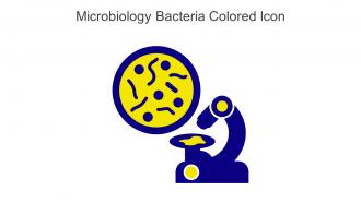 Microbiology Bacteria Colored Icon In Powerpoint Pptx Png And Editable Eps Format
