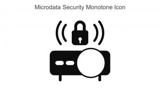 Microdata Security Monotone Icon In Powerpoint Pptx Png And Editable Eps Format
