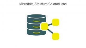 Microdata Structure Colored Icon In Powerpoint Pptx Png And Editable Eps Format