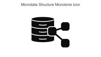 Microdata Structure Monotone Icon In Powerpoint Pptx Png And Editable Eps Format
