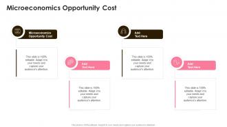 Microeconomics Opportunity Cost In Powerpoint And Google Slides Cpb