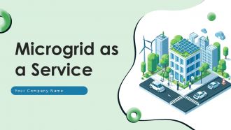 Microgrid as a service PowerPoint PPT Template Bundles